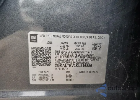 2019 GMC Terrain Sle from USA, damaged, VIN 3GKALTEV1KL216886